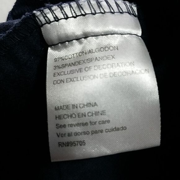 Plugg Blue Corduroy Jacket with Lace Fringe (L) - Picture 5 of 5